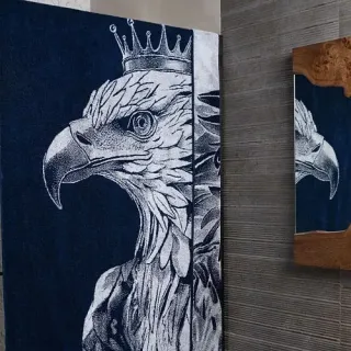 Cleanelly – Полотенце махровое Free Eagle, 