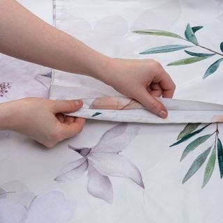 Cleanelly – Комплект постельного белья Оливия в подарочной упаковке , размер 1,5 спальное, 2 спальное, Дуэт, Евро