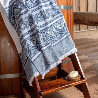 Рельефное полотенце Узорочье 95х170