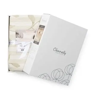 Cleanelly – Комплект постельного белья Комфорт в подарочной упаковке, размер Дуэт, Евро