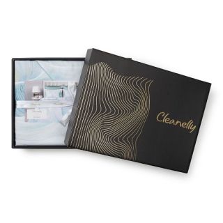 Cleanelly – Комплект постельного белья Фантазия в подарочной упаковке, размер Евро