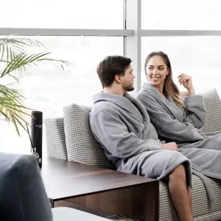 Халат махровый Base del comfort универсальный 