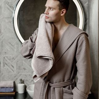 Cleanelly – Полотенце махровое Solo uno, сиреневый туман