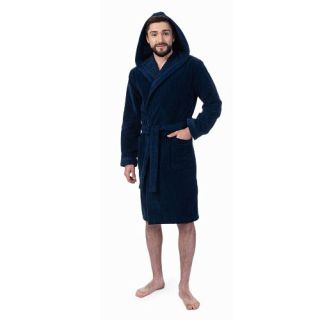 Халат махровый Tramonti di Madera мужской с капюшоном Халат махровый Tramonti di Madera мужской с капюшоном