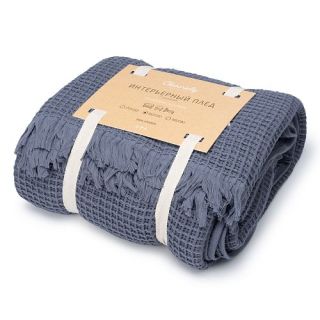 Плед Tocco 180x140 с бахромой 