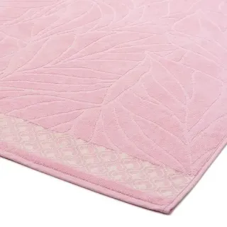 Cleanelly – Полотенце махровое Fogliame, розовый