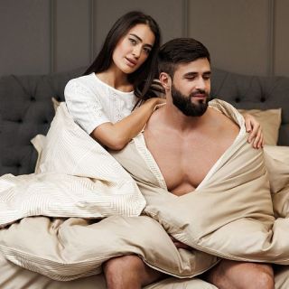 Cleanelly – Комплект постельного белья Иллюзия в подарочной упаковке, размер Дуэт, Евро Cleanelly – Комплект постельного белья Иллюзия в подарочной упаковке, размер Дуэт, Евро