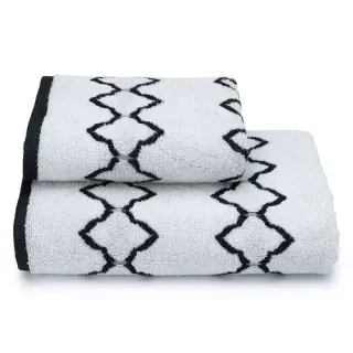 Cleanelly – Полотенце махровое Bianco e nero, 