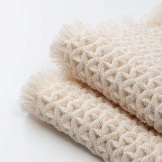 Cleanelly – Коврик для ванной комнаты рельефный , молочный