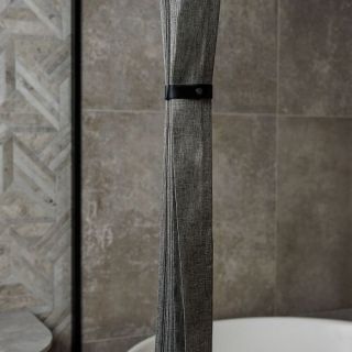 Штора для ванной комнаты Cleanelly 180х200 тканевая