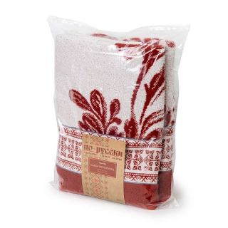 Cleanelly – Набор махровых полотенец Scarlet flower , 