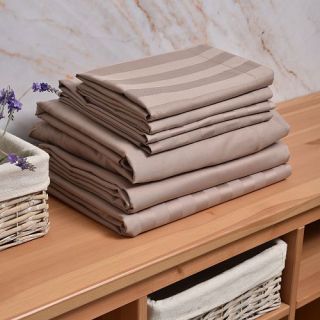 Простыня на резинке Капучино (сатин)