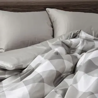 Cleanelly – Комплект постельного белья ТАУП, размер 1,5 спальное, 2 спальное, Дуэт, Евро
