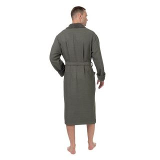 Халат вафельный Moderno vintage мужской комбинированный 