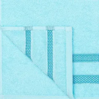 Cleanelly – Полотенце махровое Nastro 30х60, голубой