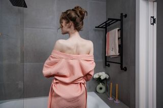 Халат вафельный Gioia di vivere женский