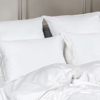 Cleanelly – Комплект постельного белья Белый жемчуг в подарочной упаковке , размер Дуэт, Евро Cleanelly – Комплект постельного белья Белый жемчуг в подарочной упаковке , размер Дуэт, Евро