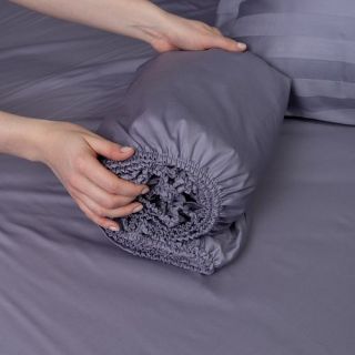 Простыня на резинке Cleanelly (сатин)
