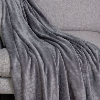 Плед SOFT "серый"