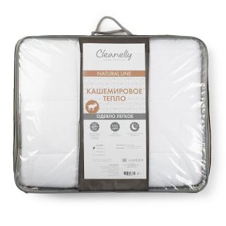 Cleanelly – Одеяло легкое Кашемировое тепло, размер 140Х205, 200Х220, 170Х205