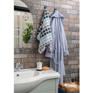 Полотенце махровое Лимонная роща с петелькой