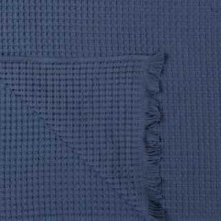 Плед жаккардовый Coperta с бахромой
