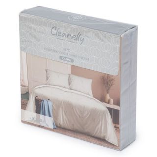 Cleanelly – Комплект постельного белья ЭТЮД, размер 1,5 спальное, 2 спальное, Дуэт, Евро