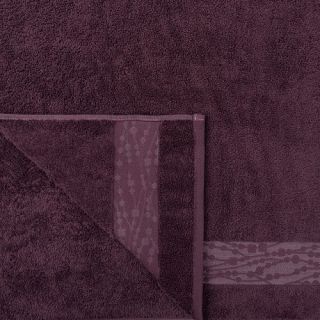 Cleanelly – Полотенце махровое с добавлением в отделке полиэстера Забота, темно-сиреневый Cleanelly – Полотенце махровое с добавлением в отделке полиэстера Забота, темно-сиреневый