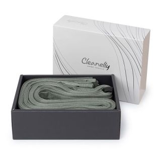 Штора для ванной комнаты Cleanelly 180х200 тканевая 