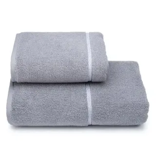 Cleanelly – Полотенце махровое Base del comfort, серый