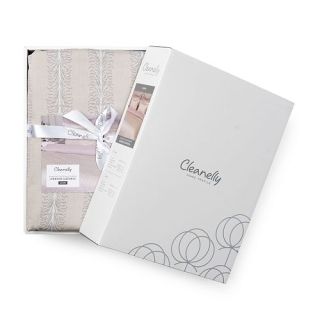 Cleanelly – Комплект постельного белья Нежное облако в подарочной упаковке, размер Дуэт, Евро Cleanelly – Комплект постельного белья Нежное облако в подарочной упаковке, размер Дуэт, Евро