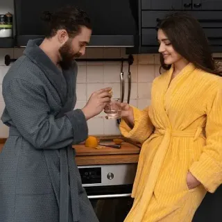 Халат махровый Limoneto женский