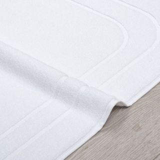 Cleanelly – Коврик для ног 50х70 махровый Base del comfort, белый Cleanelly – Коврик для ног 50х70 махровый Base del comfort, белый