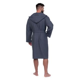 Халат вафельный Base del comfort универсальный с капюшоном (рельефный)