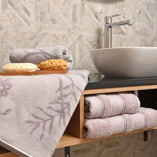 Cleanelly – Полотенце махровое Solo uno, сиреневый туман