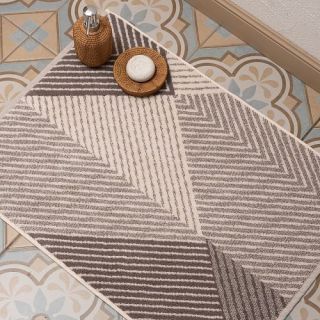 Cleanelly – Коврик для ног 50х70 махровый Alma di boho, 