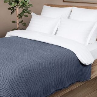 Плед жаккардовый Coperta с бахромой