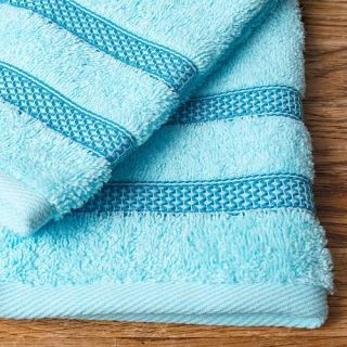 Cleanelly – Полотенце махровое Nastro 30х60, голубой