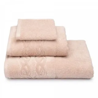 Cleanelly – Полотенце махровое Base del comfort, бежевый