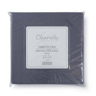 Cleanelly – Наволочка 70х70 Сапфир (мако-сатин) , размер 70Х70