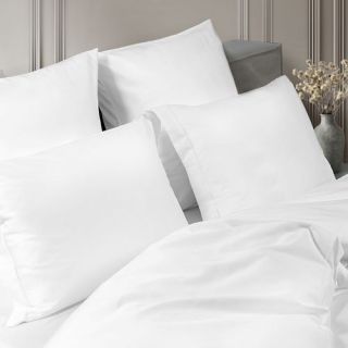 Cleanelly – Комплект постельного белья Белый жемчуг в подарочной упаковке , размер Дуэт, Евро