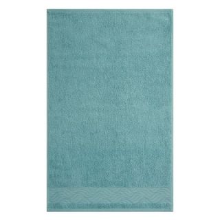 Cleanelly – Полотенце махровое Изящное плетение, голубой