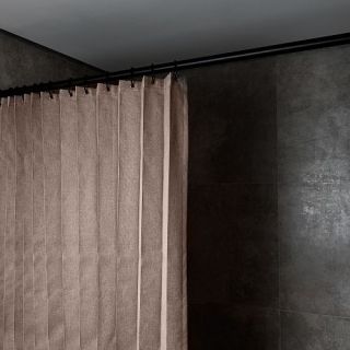 Штора для ванной комнаты Cleanelly 180х200 тканевая 