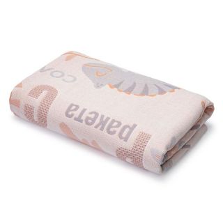 Детский плед из муслина 200х150 Веселый алфавит рельефный