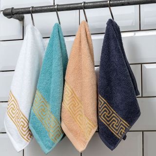 Cleanelly – Полотенце махровое Bend 30х50, голубой