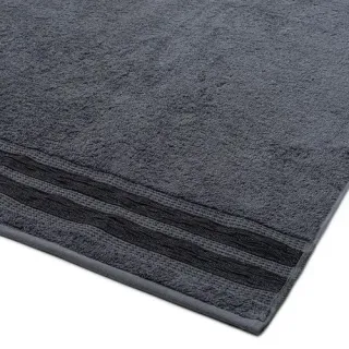 Cleanelly – Полотенце махровое Bianco e nero, серый