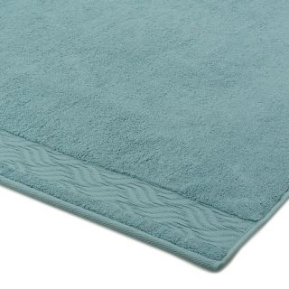 Cleanelly – Полотенце махровое Изящное плетение, голубой