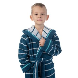 Халат махровый детский Avventura marina с капюшоном 