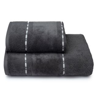 Cleanelly – Полотенце махровое Ora e sempre с петелькой, серый