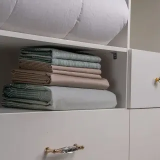 Cleanelly – Комплект постельного белья АРКАДА в подарочной упаковке, размер 1,5 спальное, 2 спальное, Дуэт, Евро